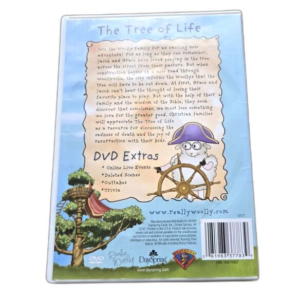 Really Woolly: The Tree of Life (DVD, DaySpring) Faith-Based Kids Animation - Picture 2 of 3